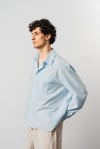 Oversize Box Kesim Cep Nakış Gömlek