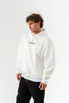 Oversize Box Silent Hustle Nakış Hoodie