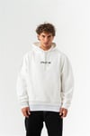 Oversize Box Silent Hustle Nakış Hoodie