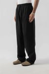 Parça Detaylı Baggy Keten Pantolon
