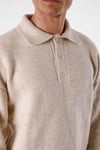 Polo Yakalı Örgü Oversize Kazak