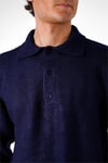 Polo Yakalı Örgü Oversize Kazak