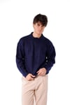 Polo Yakalı Örgü Oversize Kazak