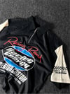 Racing Energy Yarım Zip Polo Yaka Oversize T-shirt