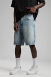 Retro Baggy Denim Şort