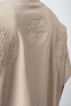 Rosette Nakış Detaylı Oversize Tshirt