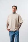 Rosette Nakış Detaylı Oversize Tshirt