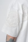 Rosette Nakış Detaylı Oversize Tshirt