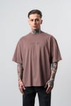 Route Etnik Nakış Oversize Tshirt