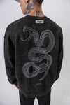 Snake Yıkamalı Sweatshirt