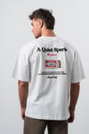 Spark Nakış Baskı Oversize Tshirt