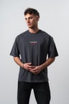 Spark Nakış Baskı Oversize Tshirt