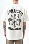 Unlucky Kabartma Detaylı Oversize T-shirt