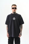 Unlucky Kabartma Detaylı Oversize T-shirt