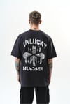 Unlucky Kabartma Detaylı Oversize T-shirt