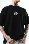 Unlucky Kabartma Detaylı Oversize T-shirt