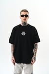 Unlucky Kabartma Detaylı Oversize T-shirt