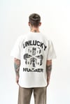Unlucky Kabartma Detaylı Oversize T-shirt