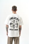 Unlucky Kabartma Detaylı Oversize T-shirt