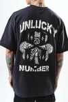 Unlucky Kabartma Detaylı Oversize T-shirt