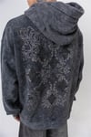 Washed 10 Oversize Hoodie Model