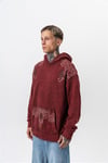 Washed 10 Oversize Hoodie Model