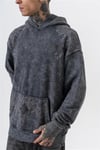 Washed 10 Oversize Hoodie Model