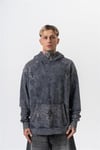 Washed 10 Oversize Hoodie Model