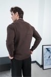 Yarım Fermuarlı Fit Kesim Triko