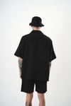 Yarım Kol Müslin Kumaş Oversize Gömlek
