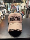 Yırtık Detaylı Boston Model Şapka