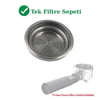 51mm Tekli Espresso Filtre Sepeti | Yedek Kahve Süzgeci