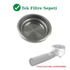 51mm Tekli Espresso Filtre Sepeti | Yedek Kahve Süzgeci