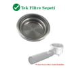 51mm Tekli Espresso Filtre Sepeti | Yedek Kahve Süzgeci