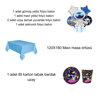 Uzay temalı parti set