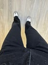 Antrasit Taşlı Straight Jean ZR