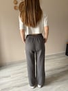 Gri Muslin Pantolon