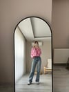 Pembe Lscte Keten Gömlek