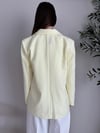 Sarı Oversize Blazer Ceket