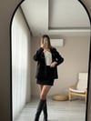 Siyah Oversize Blazer Ceket