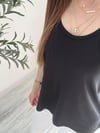 Siyah Premium Modal Kolsuz Atlet