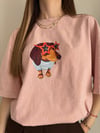 Tasarım Dog Pudra Oversize T-shirt