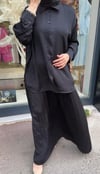 KAHMA ETEĞİ PİLELİ POLYAMİD  TAKIM