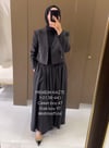 KAHMA MİNİ CEKET ETEK TAKIM