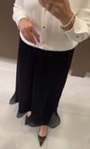 KAHMA PLİSELİ ETEK
