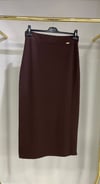 NİLİWİ RİP ÖRGÜ PİLİSE ETEK RAYON