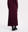 NİLİWİ RİP ÖRGÜ PİLİSE ETEK RAYON