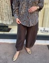 NQY PRİVE QUPRA KUMAŞ ELÇİN PANTOLON