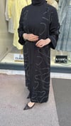 NUSS İÇLİ DIŞLI ABAYA