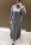 QUPRA ANTRASİT ETEKLİ TAKIM